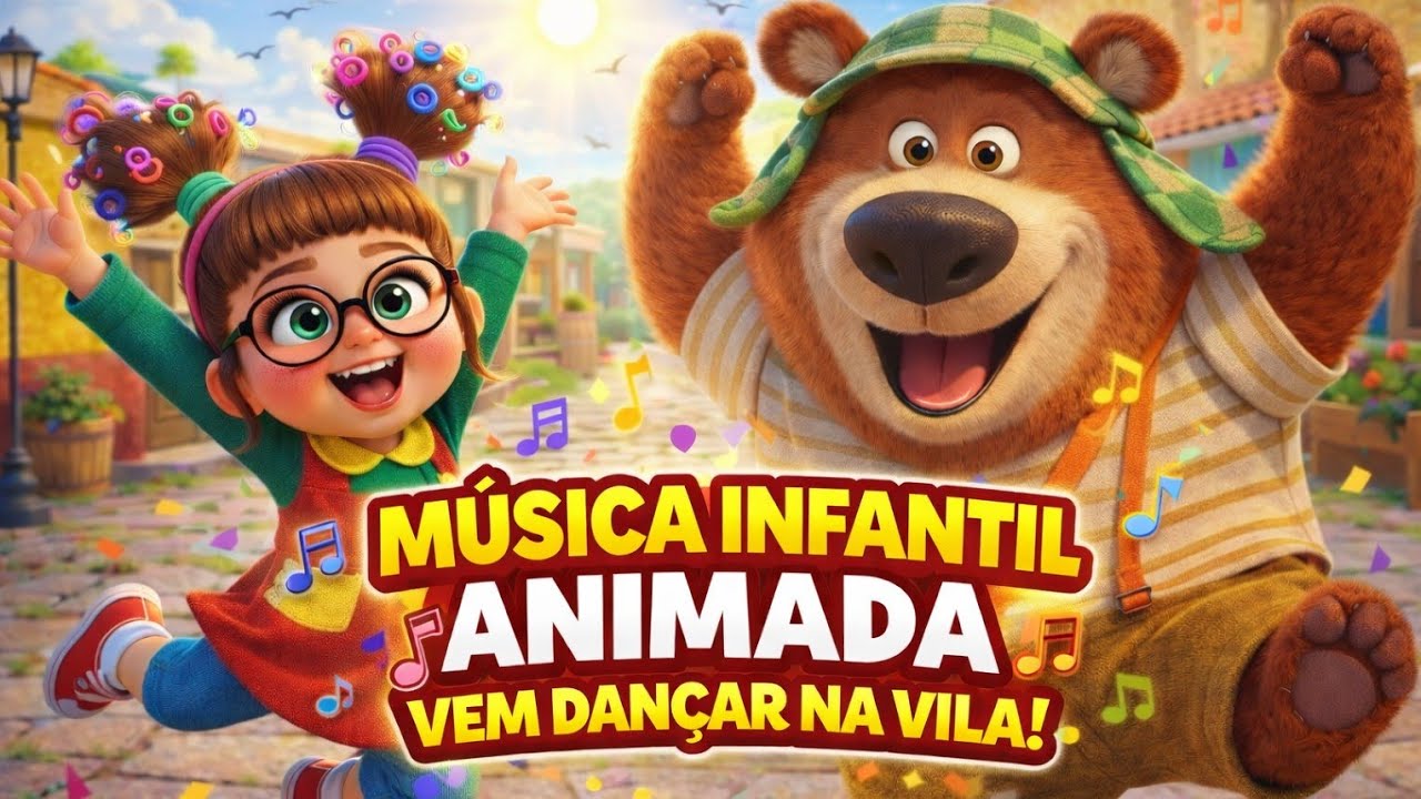 Vem Dançar na Vila com Lili e Balu 🐻💃