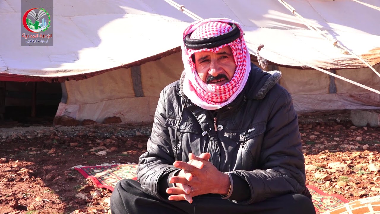 رصد أوضاع النازحين في مخيم عباد الرحمن في ريف حلب الغربي