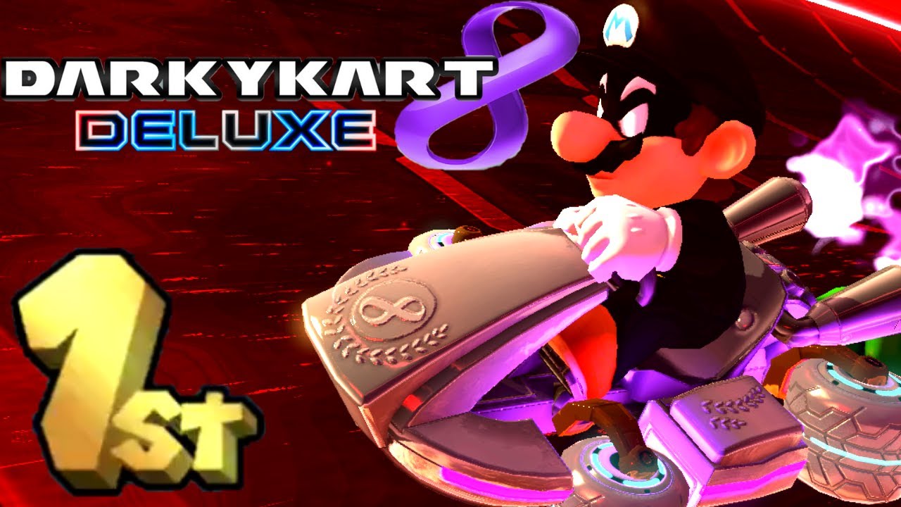 Darky Kart 8 Deluxe - Full Game Walkthrough (200cc All Tracks)