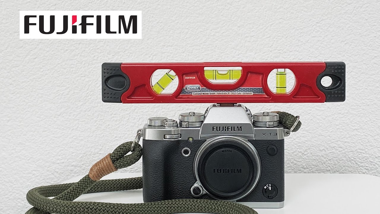 Fujifilm Wasserwaage RICHTIG nutzen!