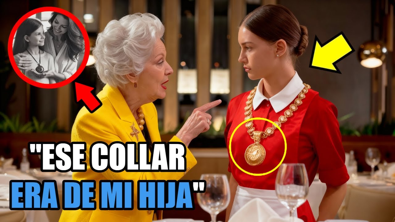 Anciana Millonaria VIO el Collar de la Mesera... y Terminó ENCONTRANDO a su HIJA PERDIDA