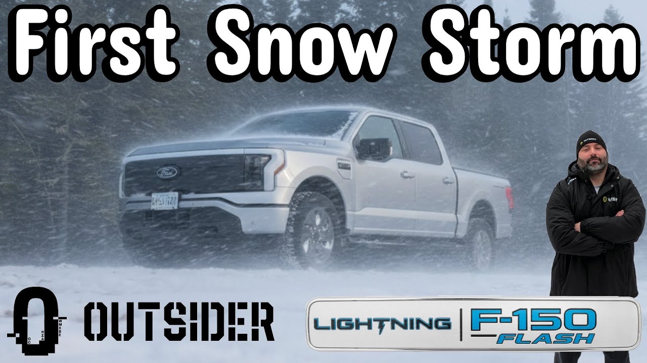 The Aftermath: F-150 Lightning Flash vs. First Canadian Snow Storm