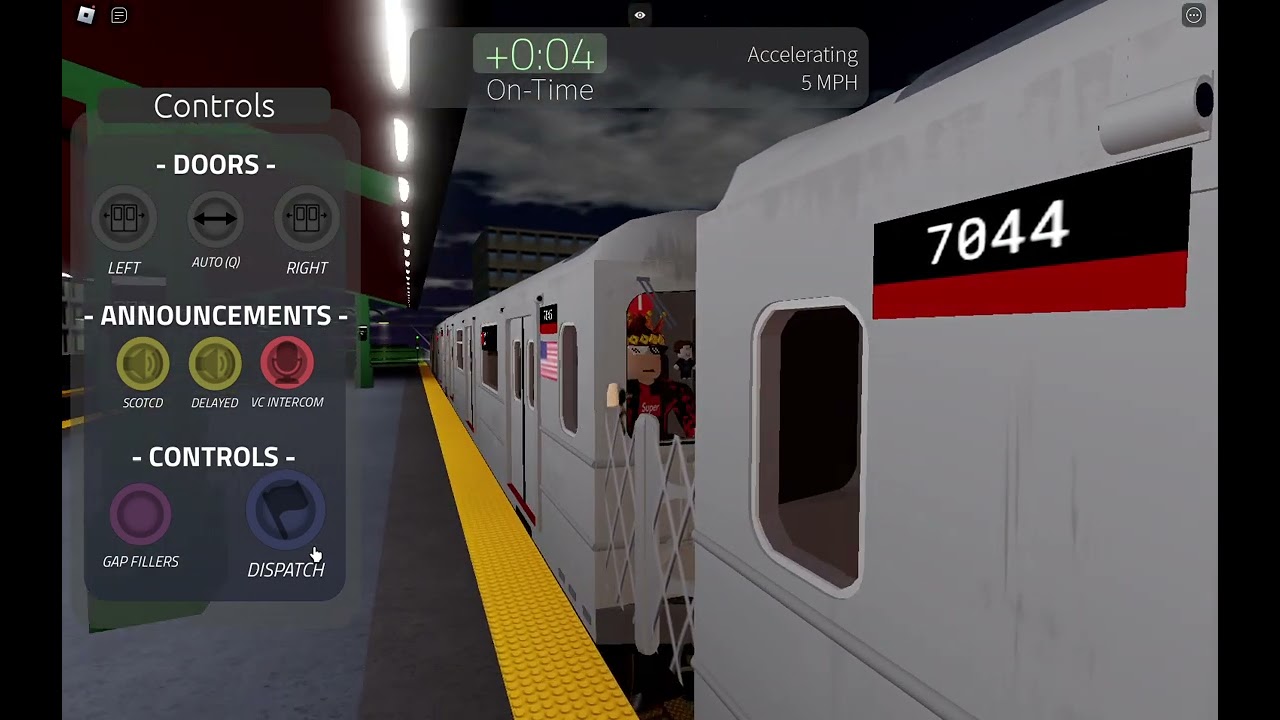 ROBLOX: Conducting an R62 1 train in NYC Subway: Automated