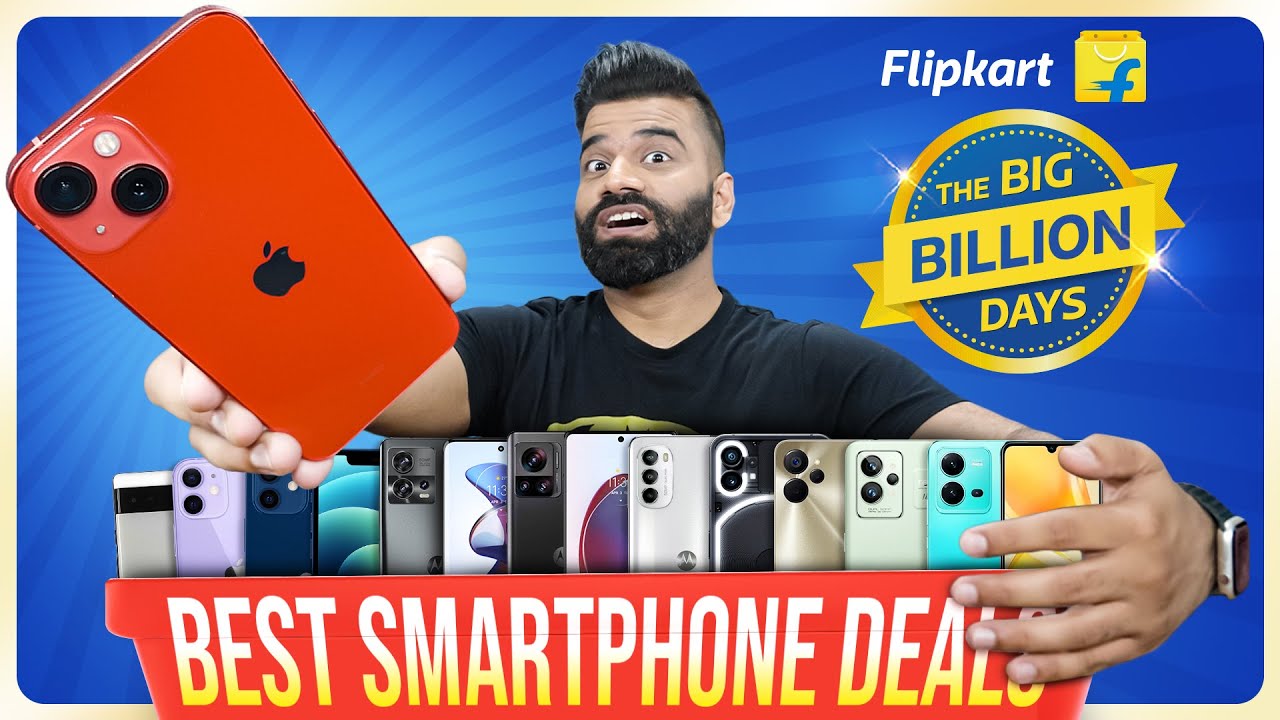 Crazy Smartphone Deals - Flipkart Big Billion Days 2022 - iPhone 13 Giveaway🔥🔥🔥