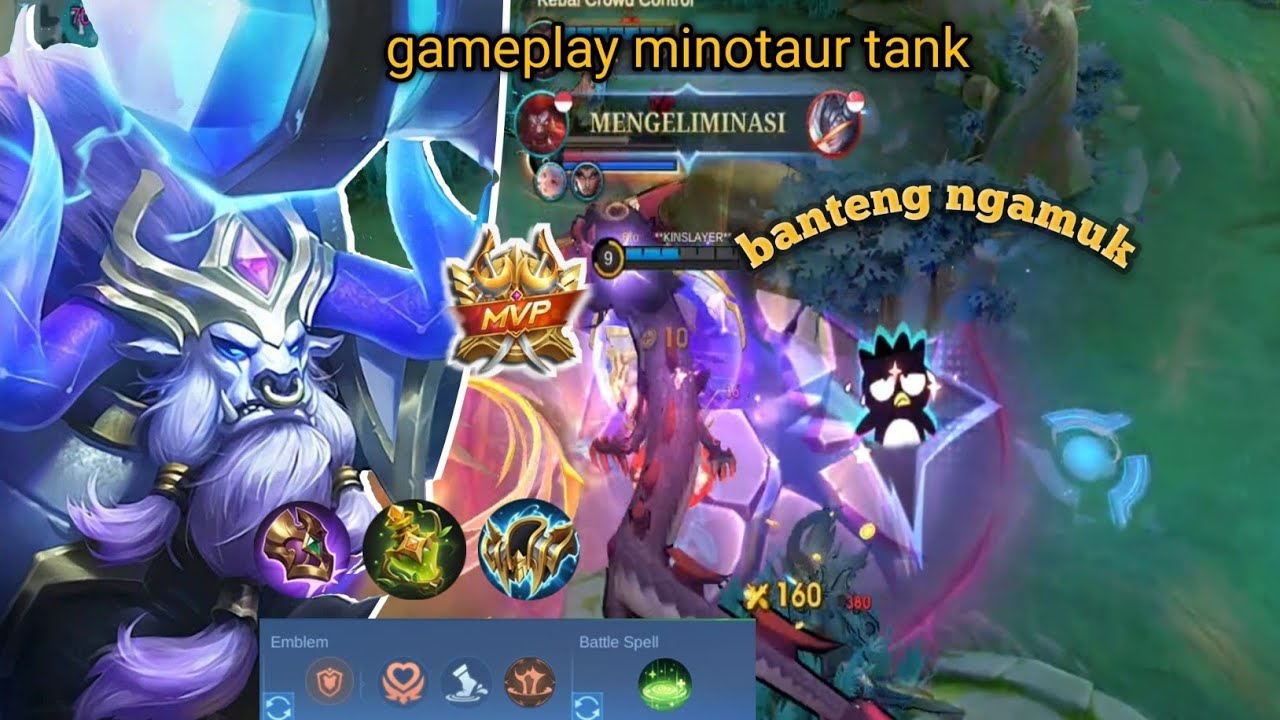 Minotaur tank badak 