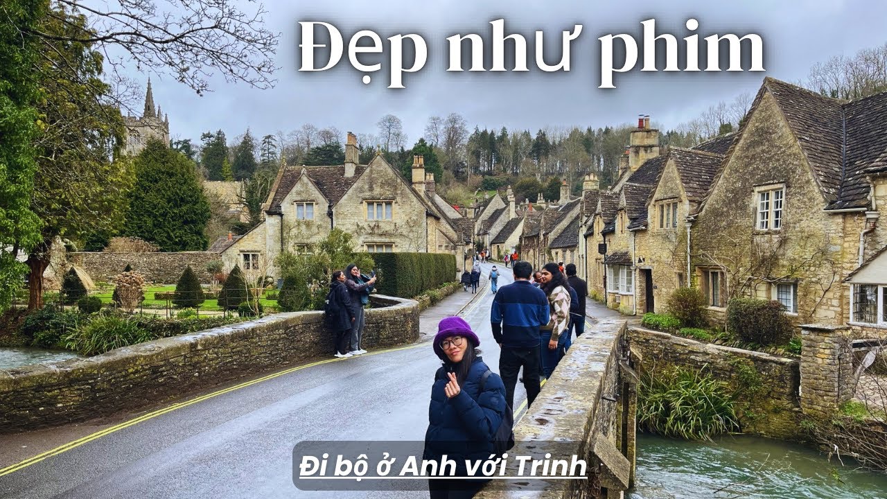 Đi Bộ Ở Cotswolds P7 🇬🇧 Ngôi Làng có danh tiếng “Đẹp Nhất Nước Anh” CASTLE COMBE 