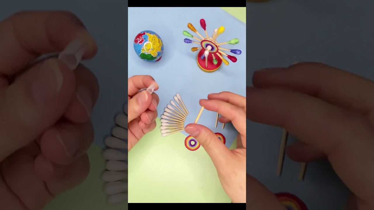 Do-it-yourself mini ferris wheel 👌🏻🥳🤩🎡