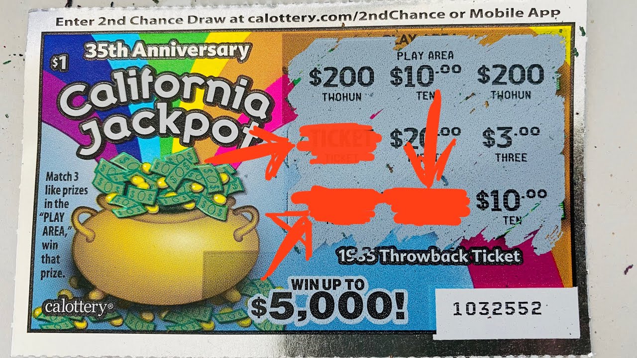 TRYING OUT BRAND NEW $1 CALIFORNIA JACKPOT CALIFORNIA LOTTERY SCRATCHERS SCRATCH OFF