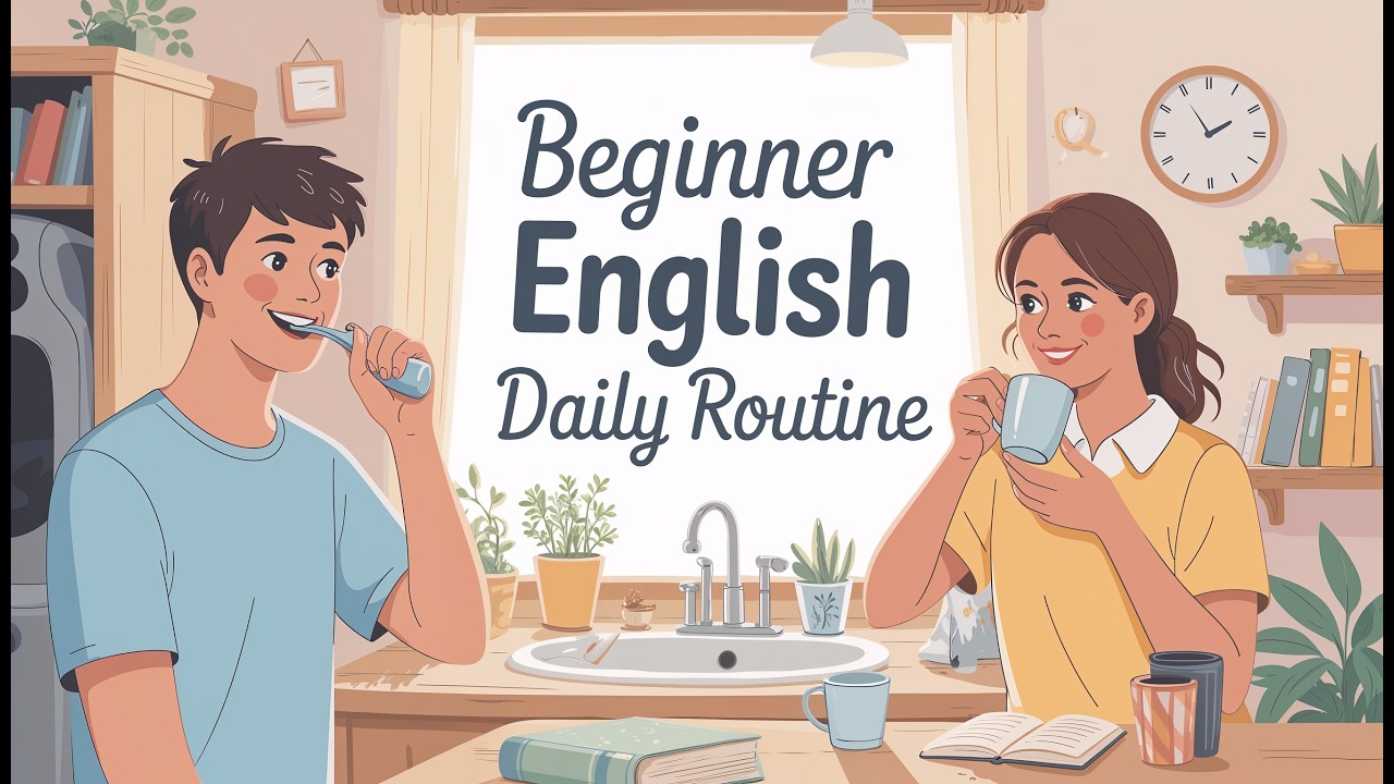 Daily Routine in English | Easy Listening Practice for Beginners (A1–A2) | Everyday English