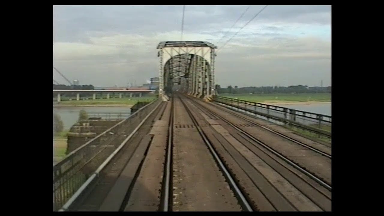 Fahrt von Oberhausen Sterkrade über Obh. West, Dbg. Meiderich Süd nach Moers 08.10.1994