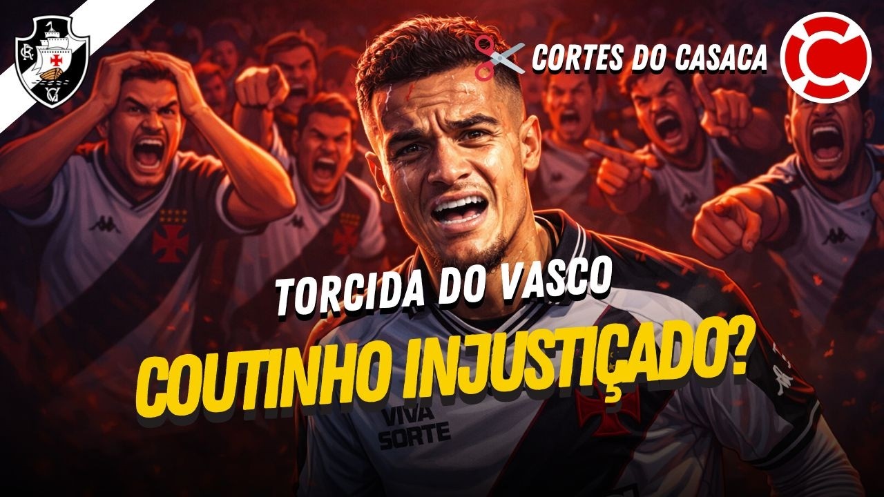 A FRAQUEZA DO VASCO JUNTO À FERJ E A CRÍTICA DESPROPORCIONAL AO COUTINHO