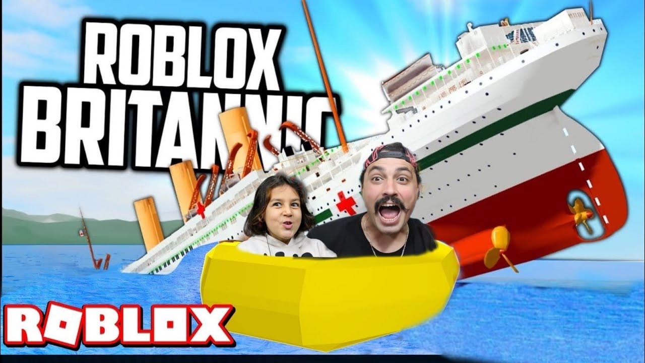 BATAN TİTANİK GEMİSİNDEN KURTULMAYA ÇALIŞIYORUZ 😱 Roblox Sinking Ship Britannic