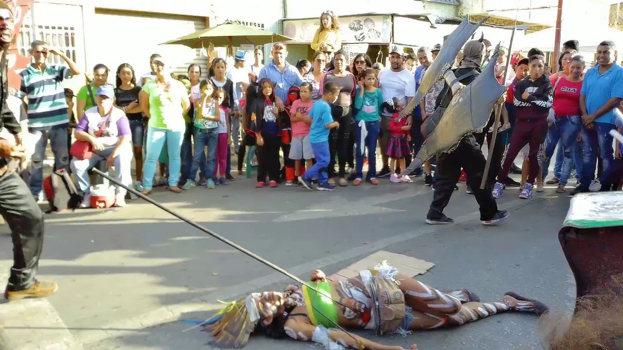 Los Diablitos el martes de Carnaval en Carúpano
