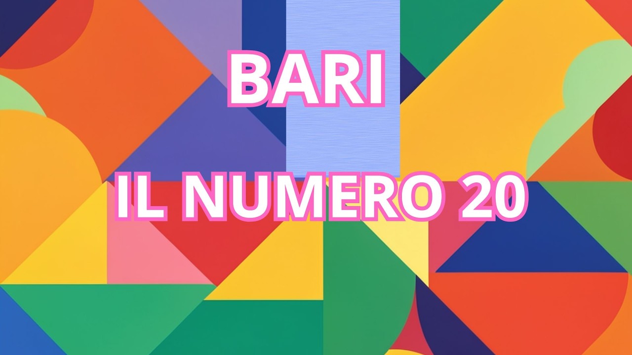 BARI: il numero 20