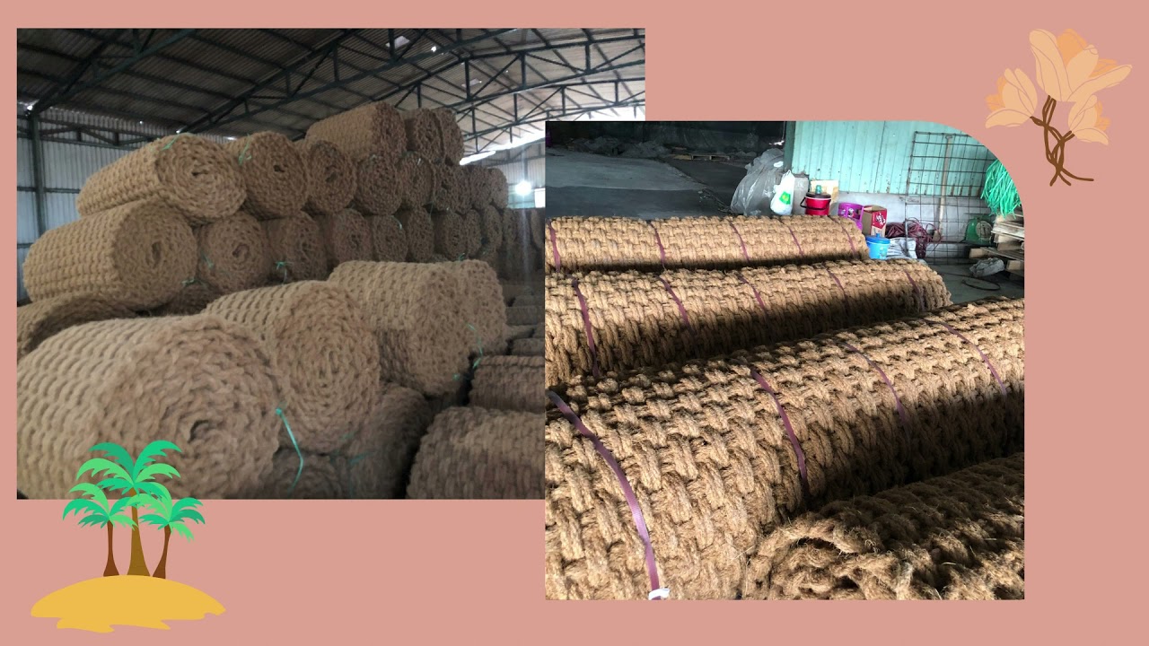 Coconut Products Coir Mat Made From Coconut Fiber With Good Price