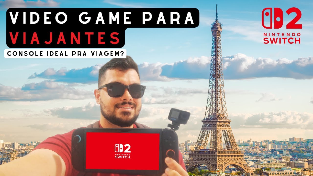 COMPREI O MELHOR VIDEO GAME PARA O VIAJANTE | NINTENDO SWITCH 2