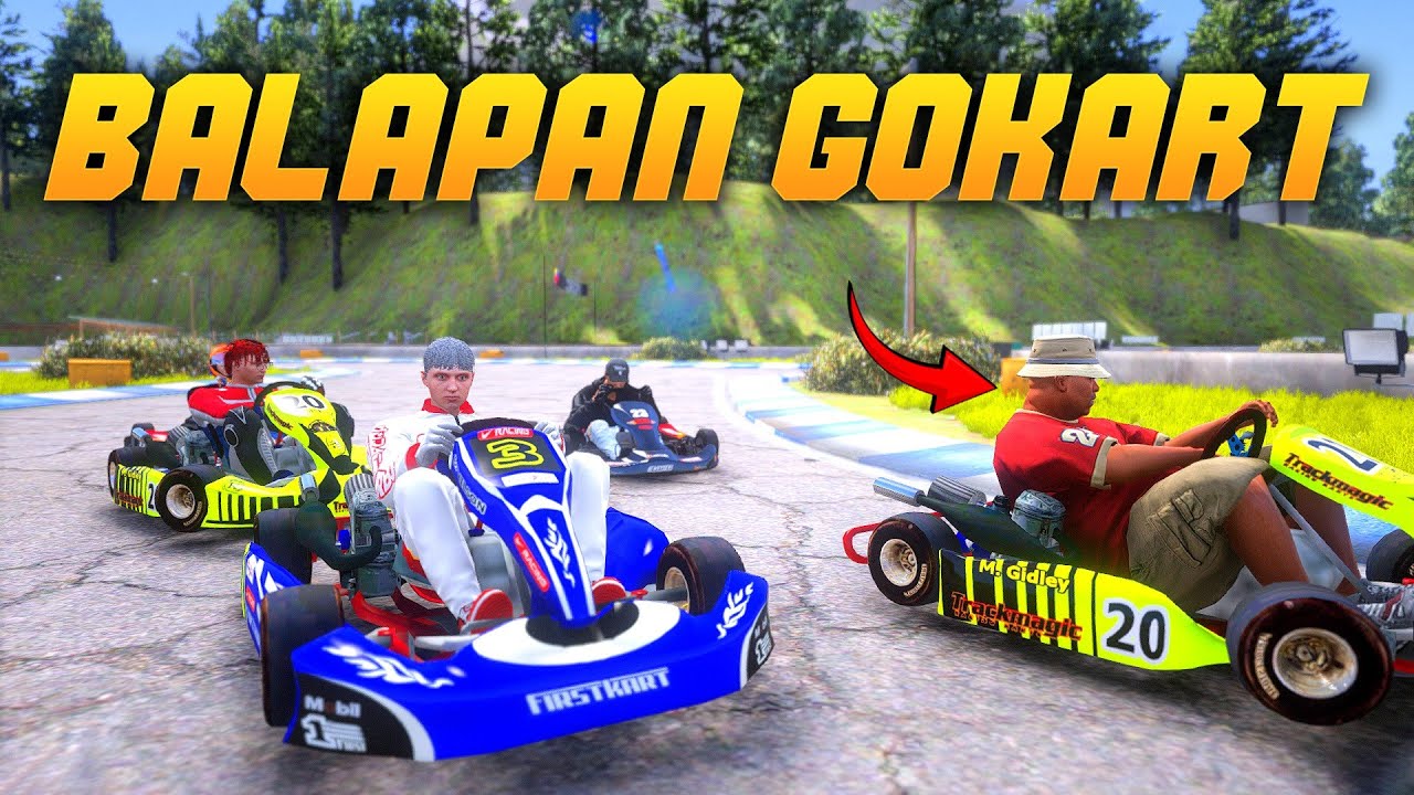 Sinyo Balapan Gokart Ekstrim Banget !! GTA 5 Indonesia  | Eh Sinyo Eps 5