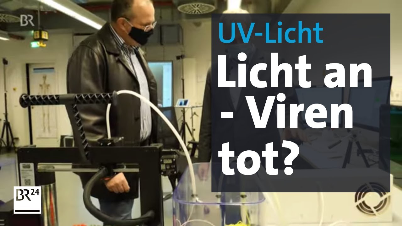 Coronavirus-Killer-Lampe: Virenfreie Luft durch UV-C Licht? | Abendschau | BR24