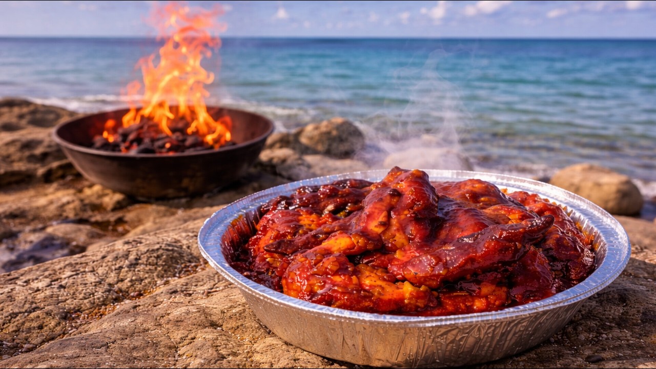 Cooking by the Ocean | BBQ Wings