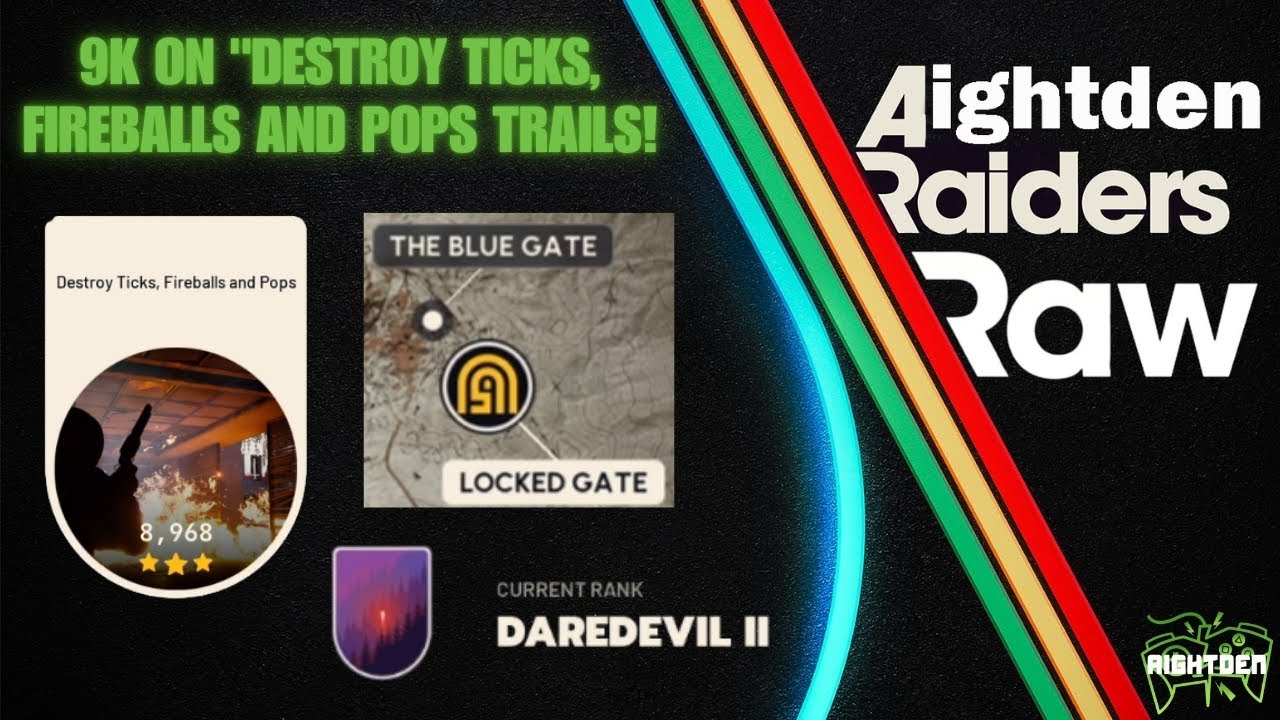 Arc Raiders Raw - How to get 9k on Destroy Ticks  Fireballs and Pops Trail