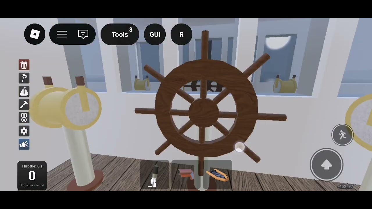 I got titanic(survive sinking extreme)(laggy)