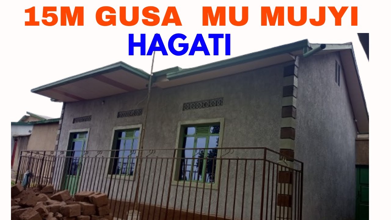 NTIBISANZWE// inzu nziza WAGURA 15M gusa mu mujyi #Muhanga.
