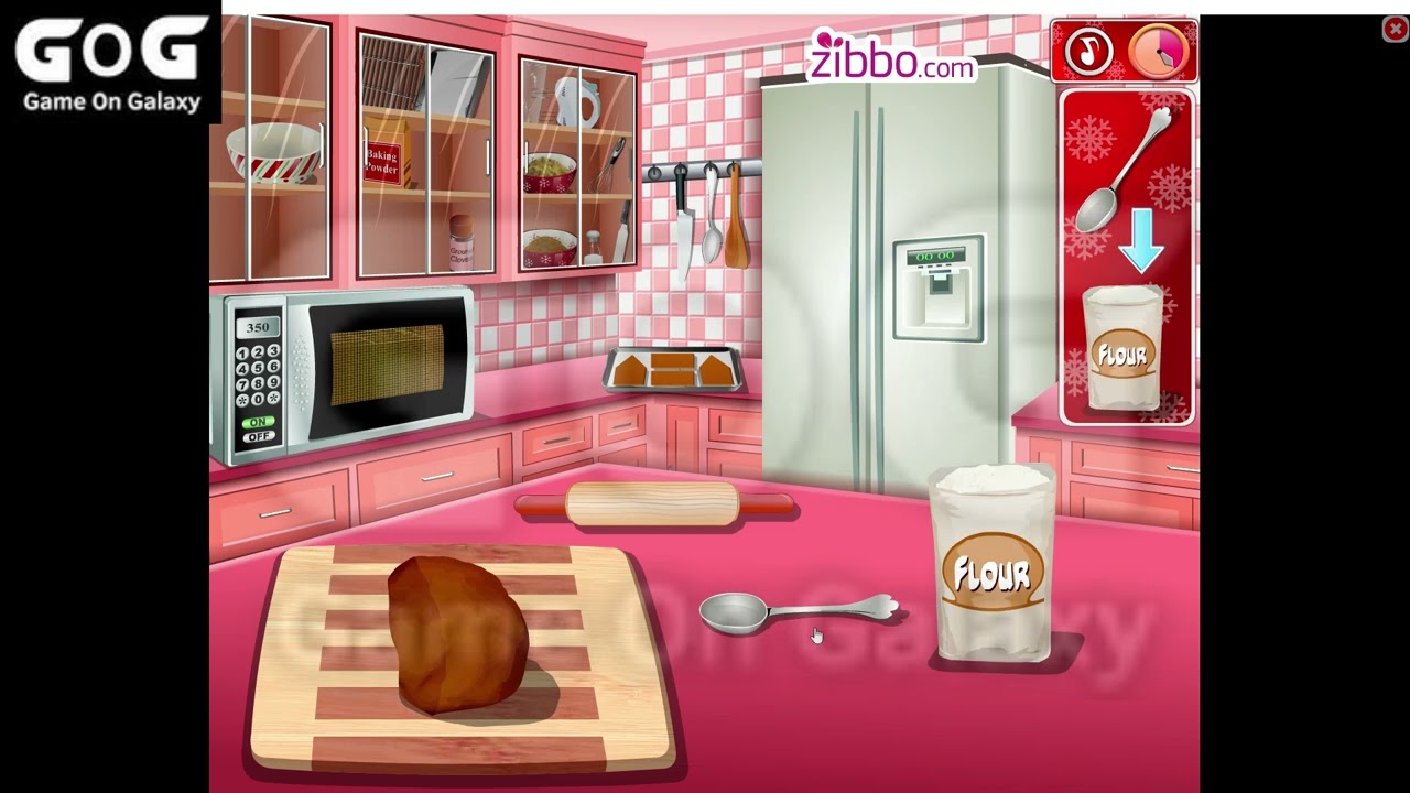 Sara's Cooking Class (GingerBread House) | GameOnGalaxy