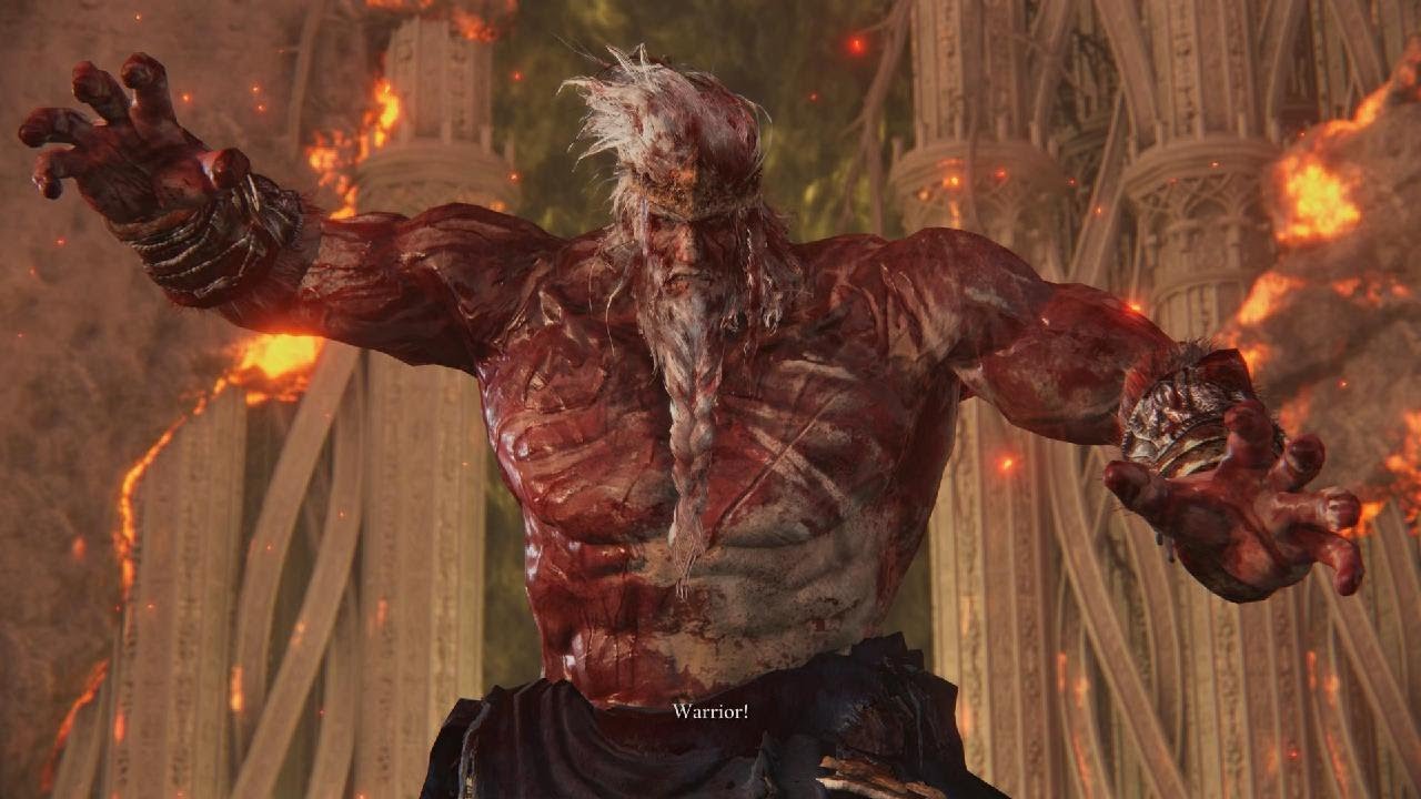 Elden Ring - Godfrey, First Elden Lord / Hoarah Loux, Warrior Boss Fight