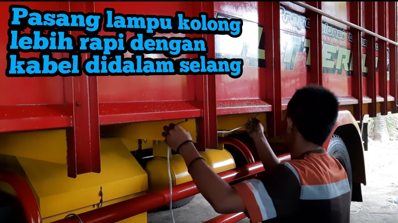 PASANG LAMPU KOLONG TRUK