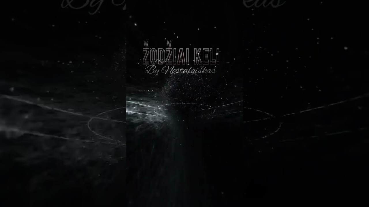 Nostalgiškas - ŽODŽIAI KELI (Generuota DI)