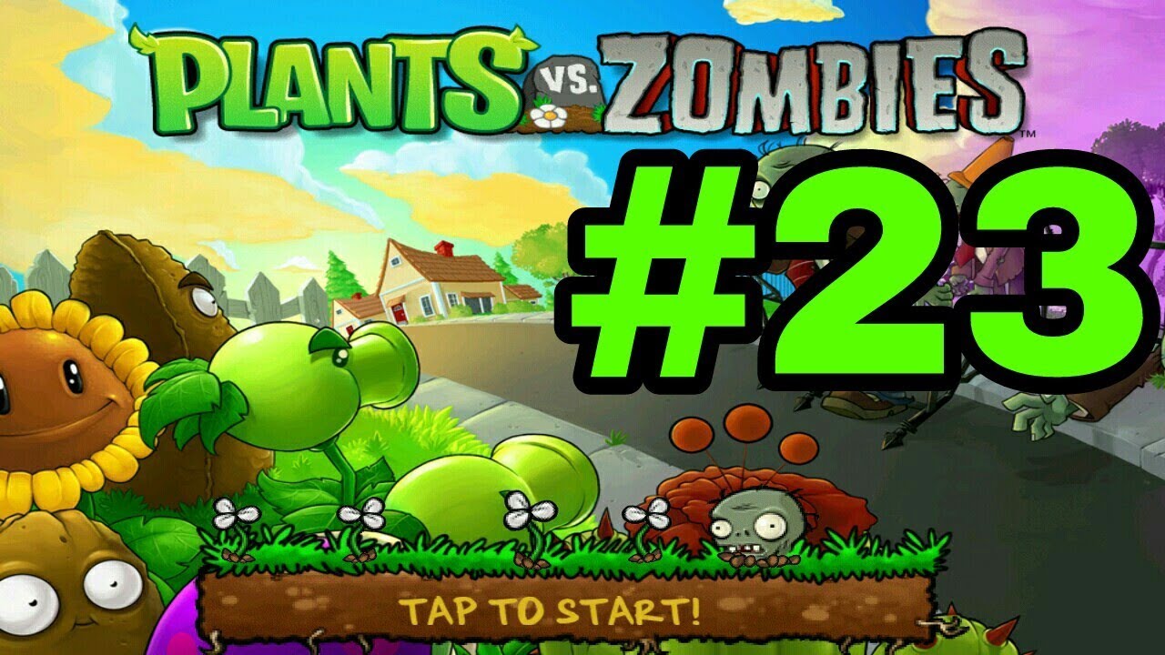 (Plants vs zombies) Растения против зомби (#23) : уровни 4.8 - 4.9