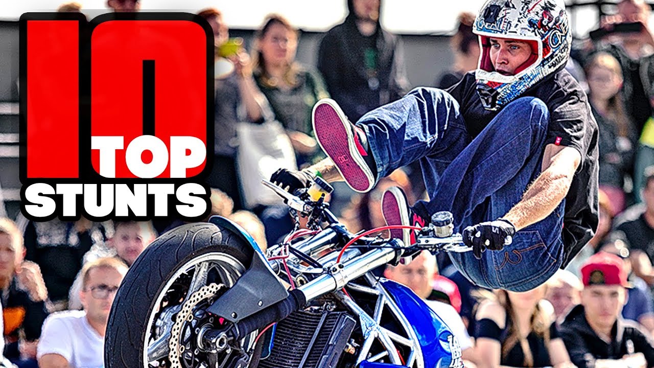 ТОП10 Лучших Трюков на Мотоцикле Stunters Battle