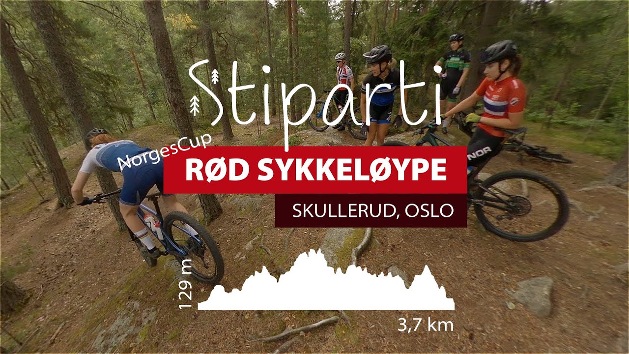 Norges beste sykkeljenter viser rittløypa på Skullerud | Oslo Terrengsykkel festival NorgesCup