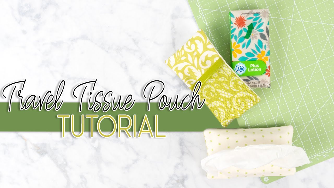 How to make a Travel Tissue Pouch | Fat Quarter Shop