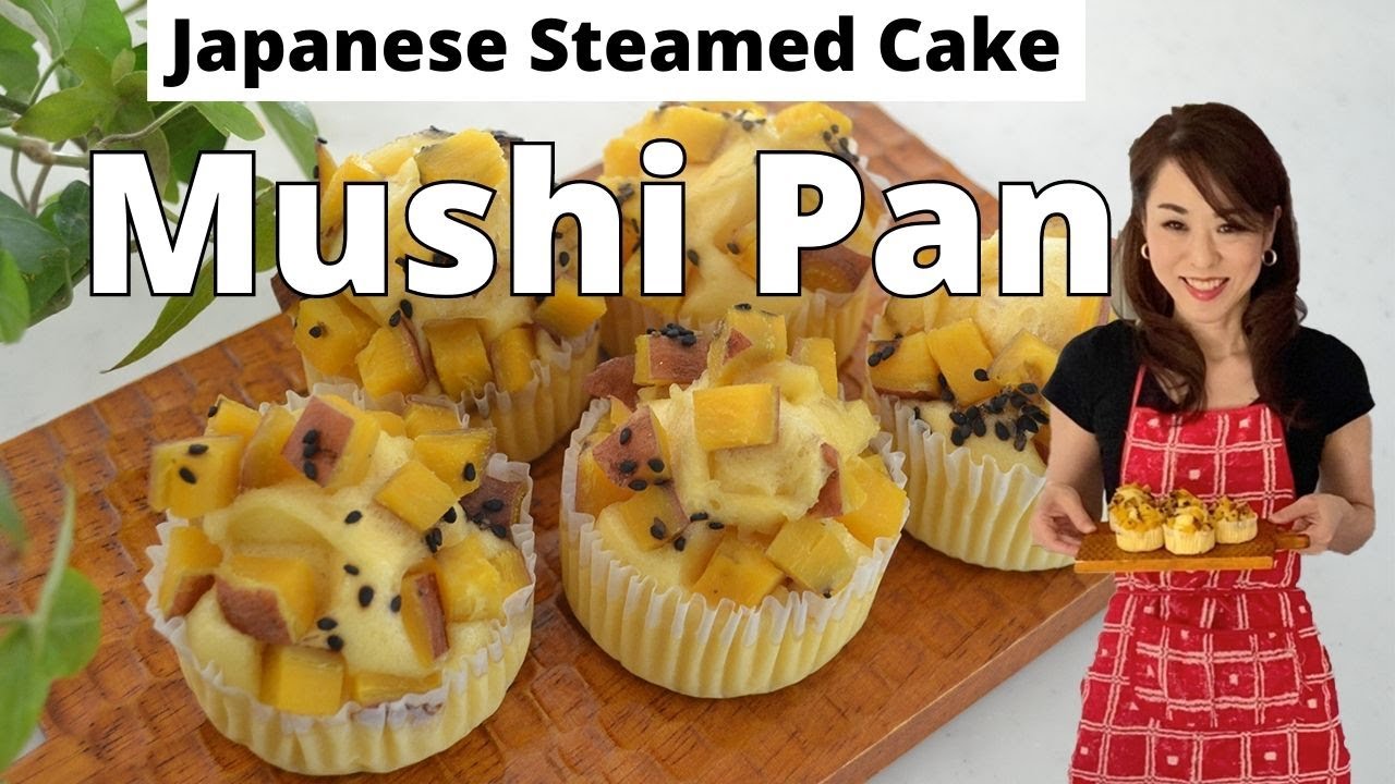Mushi Pan | Healthy Japanese Steamed Cake with Sweet Potato (EP298)