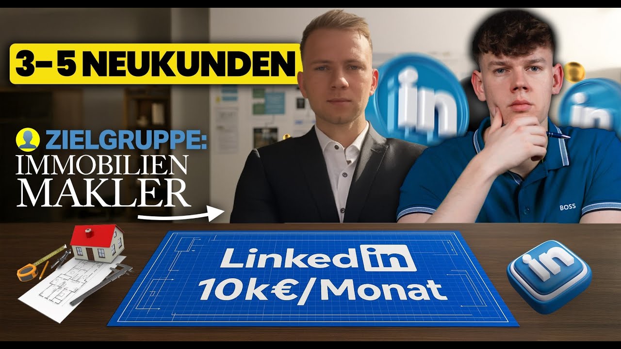 Über LinkedIn als Agentur 3-5 Neukunden pro Monat gewinnen  - Eine Komplettanleitung