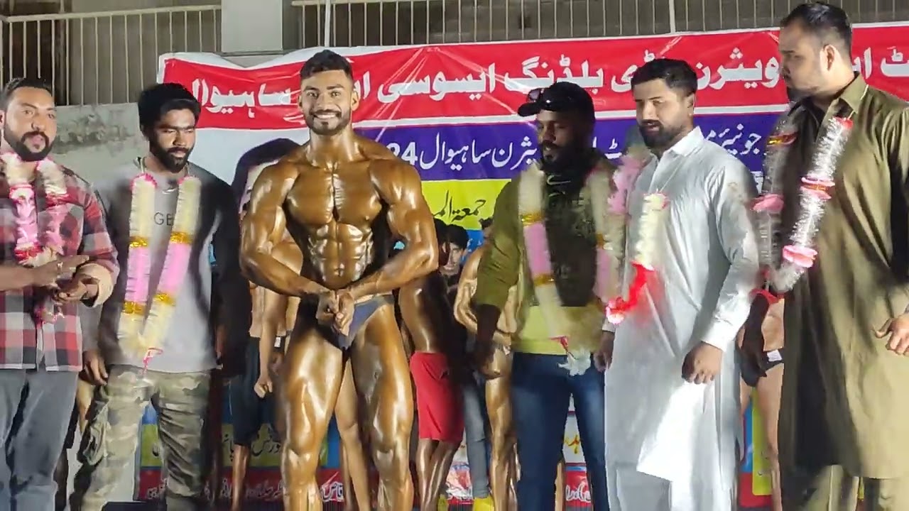Bodybuilding Sahiwal 2024.Mr senior sahiwal