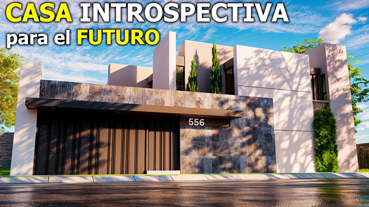 Hermosa CASA INTROSPECTIVA con 4 HABITACIONES