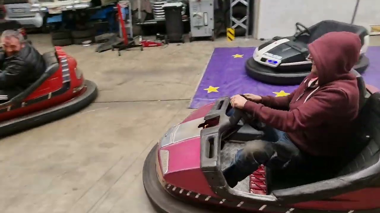 Autoscooter Akku Umbau Akkuumbau Batterie Reverchon Jubilee Atlanta Kirmes Rummel Boxcar Bumpercar