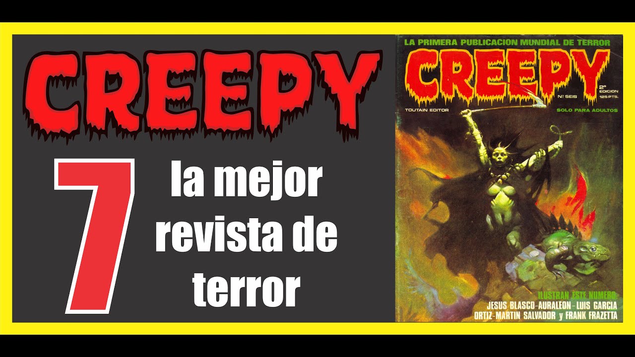 CREEPY comic 7 (La mejor revista de terror de todos los tiempos)