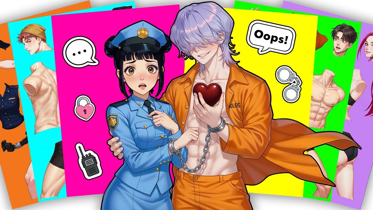 Police HUNTRIX ZOEY Arrested by Love for SAJA BOYS MYSTERY! - KPOP DEMON HUNTERS | Sticker Book DIY