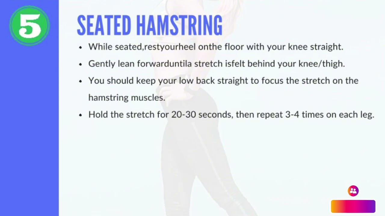 How to relieve low back pain at work🔥| 10 best exercises 