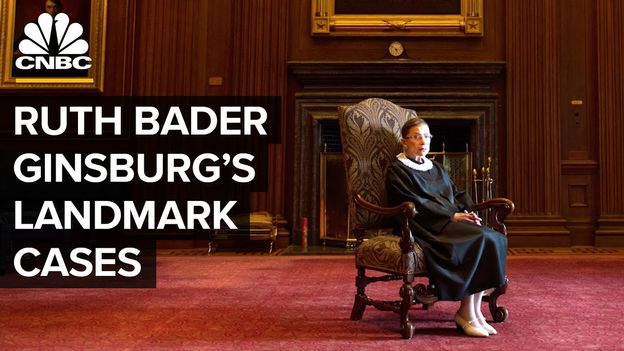 Ruth Bader Ginsburg's Women's Rights Cases Centered On Money