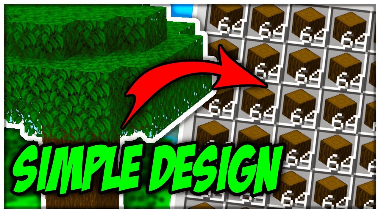 How to make a WOOD FARM in Minecraft 1.18 &bull; Quick and Easy Design