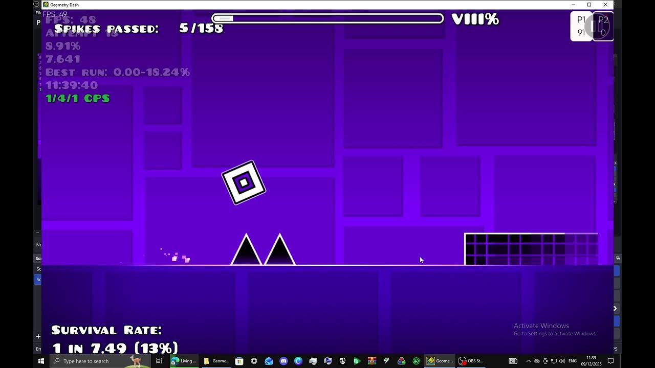 Fatal madness 18%