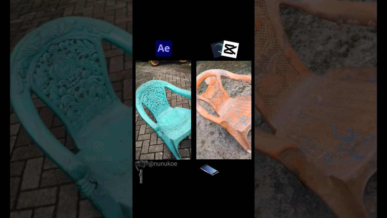 Plastic Orange Chair Speed Ramp | &aelig; & cc,am | @NunuKoe #speedramp #edit #shorts