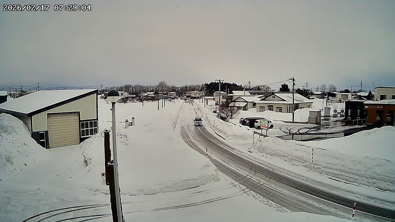 青森県五所川原市漆川ライブカメラ Aomori Goshogawara Live camera.world.cam