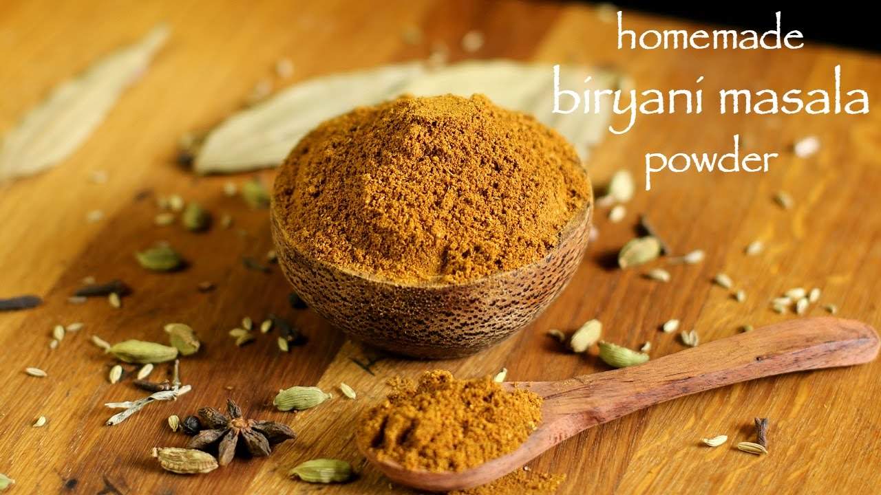 biryani masala recipe | how to make homemade biryani masala powder
