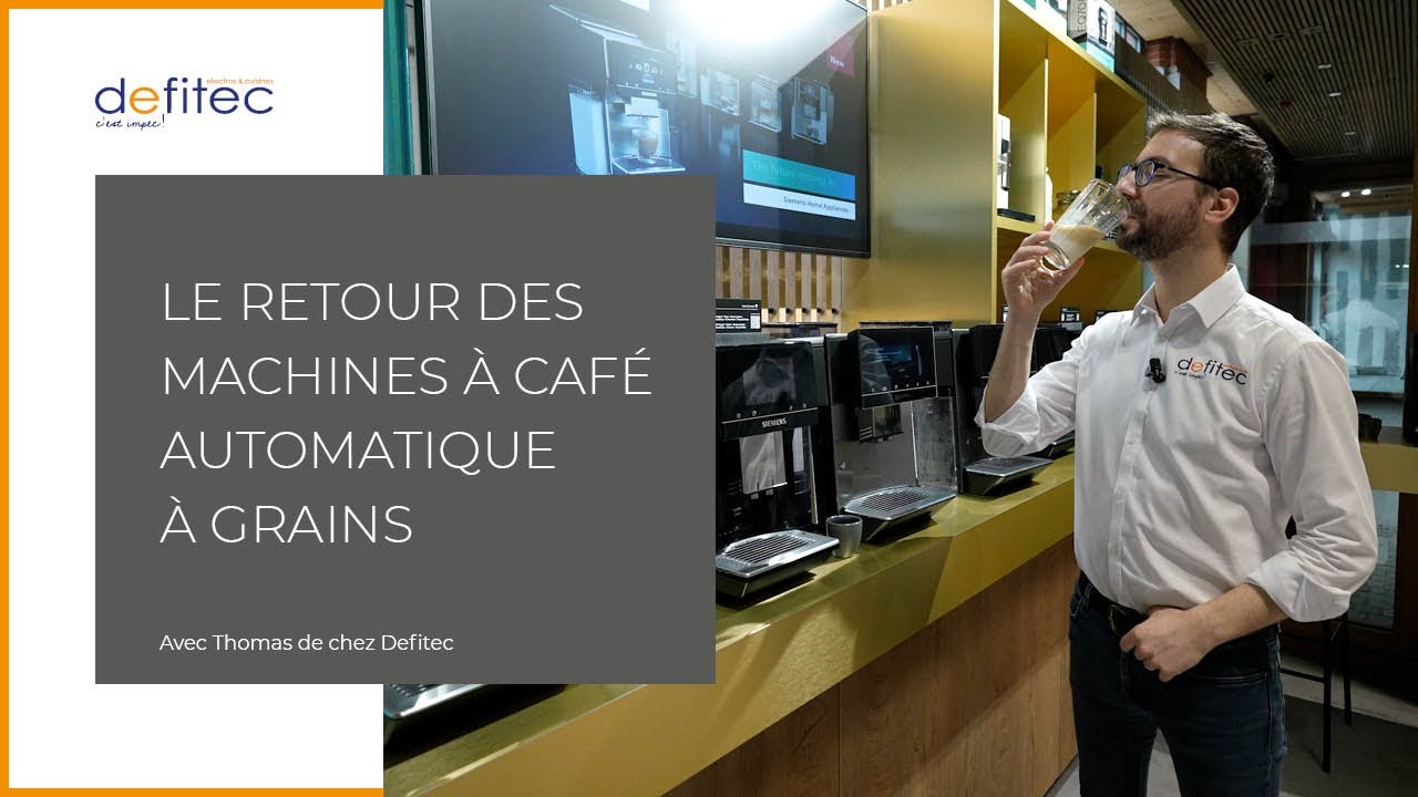 Tendances Électroménagers 2023 #1 : Le retour des machines à café automatique à grains (Siemens) !