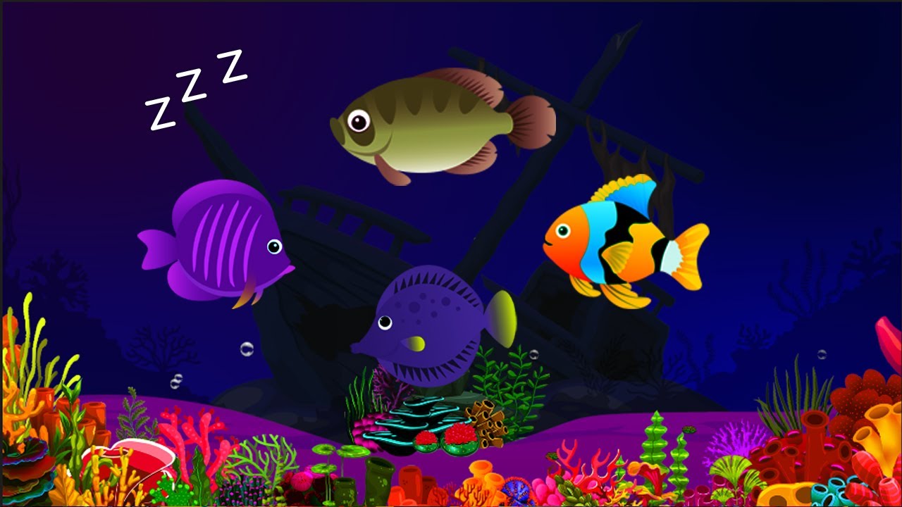 Calming Lullaby Song🎶Relaxing Sleep😴Music Brahms Lullabies🌙Under the Sea💖#426